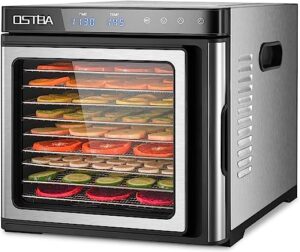 preserve food nutritiously with a stackable food dehydrator